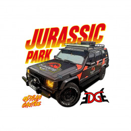 STICKERS JEEP JURASIC